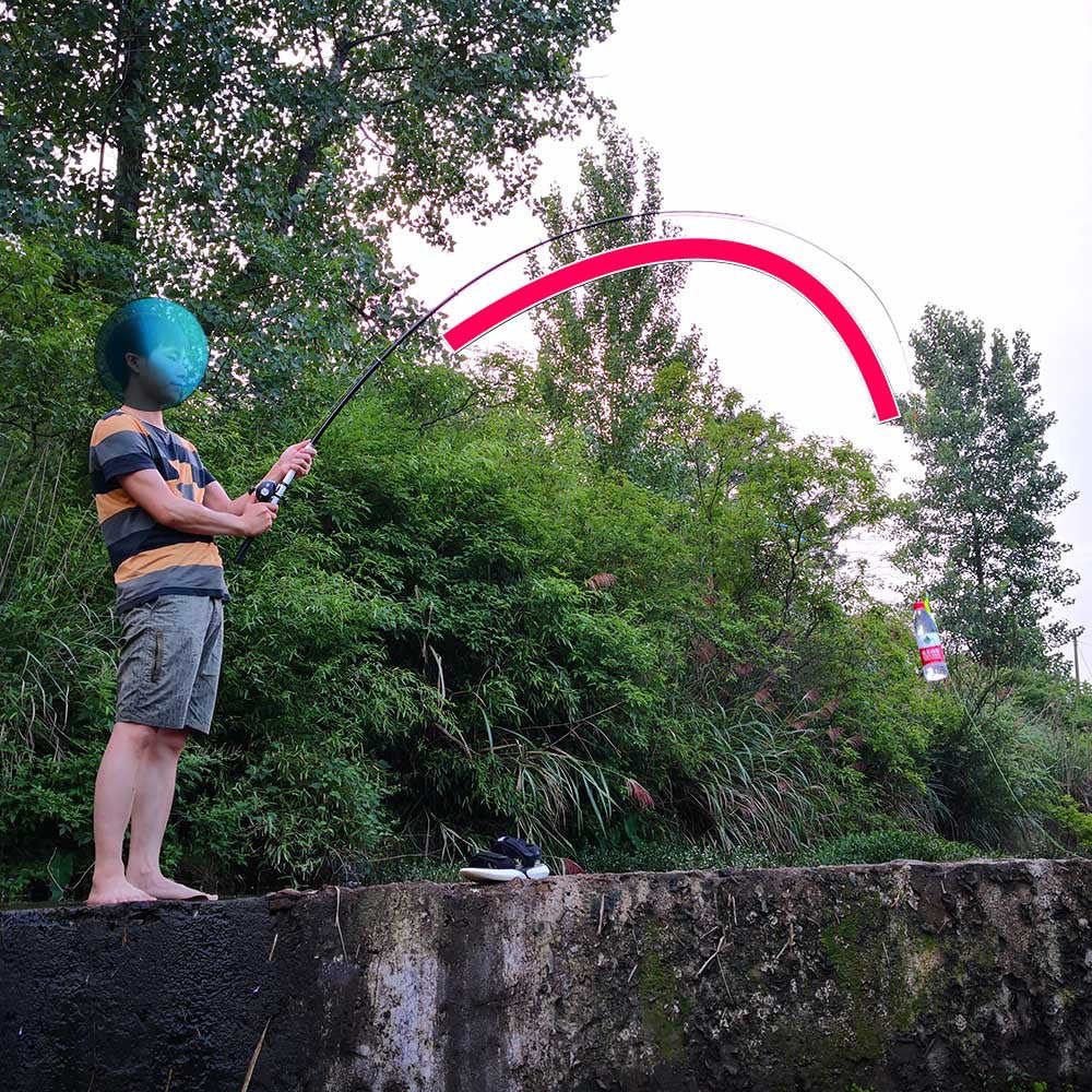 JOSBY Ultra-light Portable Carbon Fiber Fishing Rod Spinning Reel