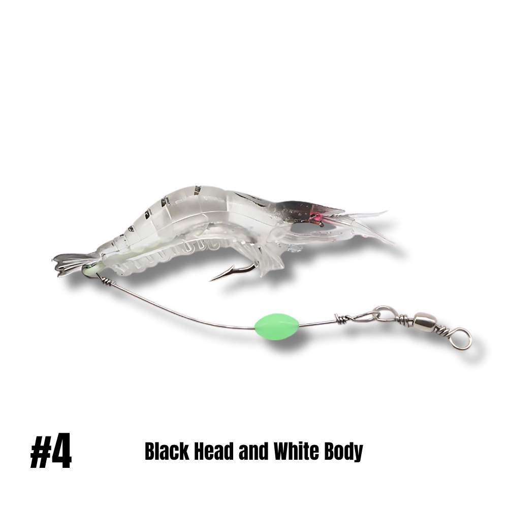 Leurre artificiel crevette avec hameçon 9 cm/6 g