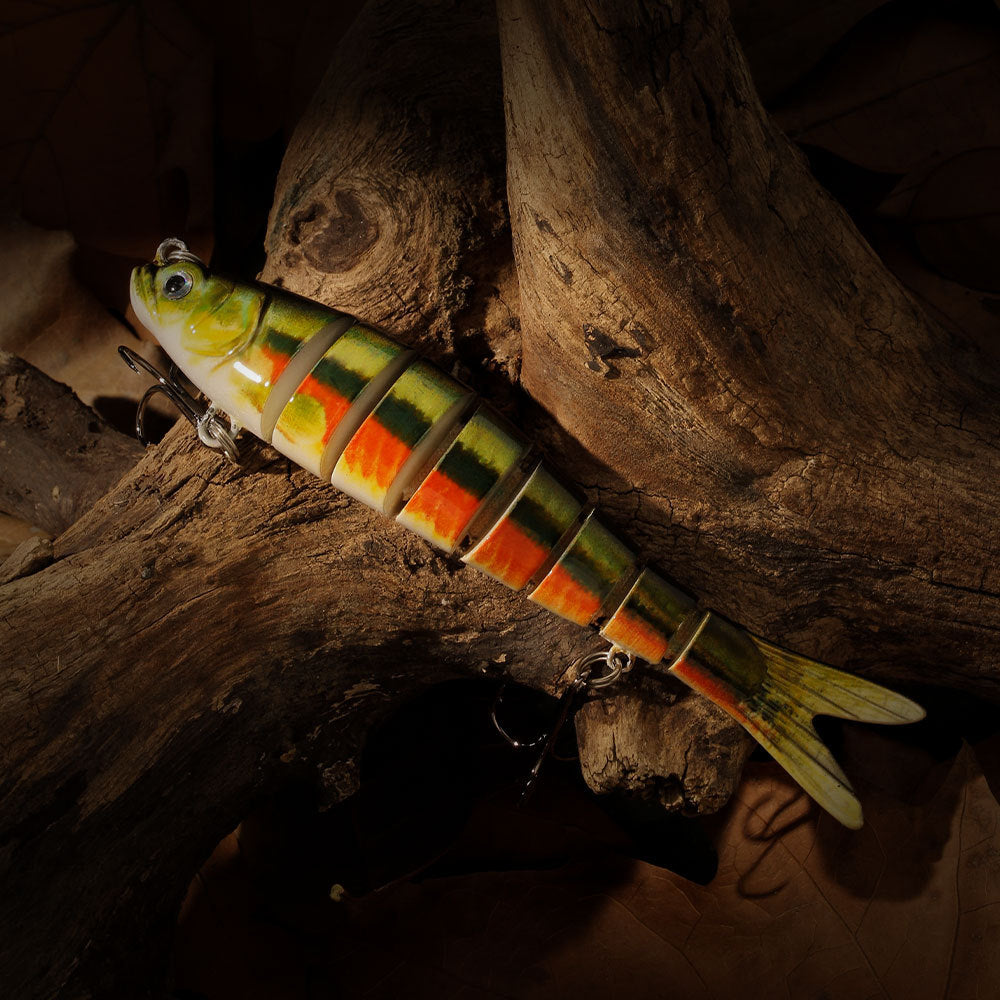 HENG JIA Multi-section Fish Lure - 3PCS PACK 13.7CM