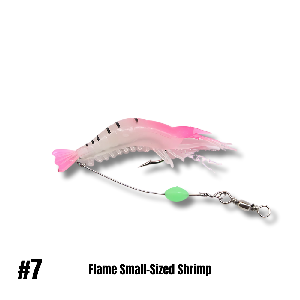 Leurre artificiel crevette avec hameçon 9 cm/6 g