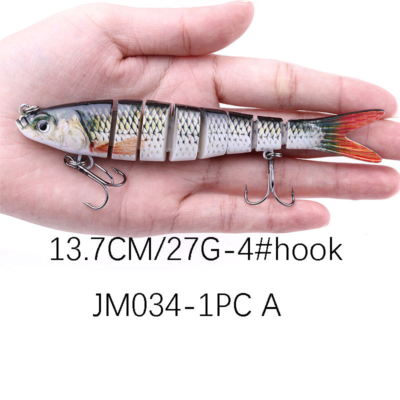 HENG JIA Multi-section Fish Lure - 3PCS PACK 13.7CM