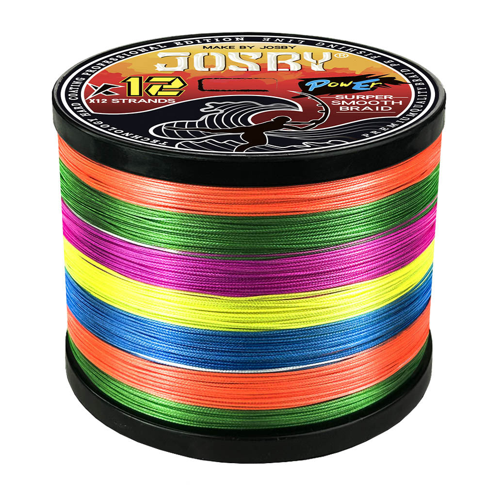 JOSBY 12 Strands Braid PE Fishing Line