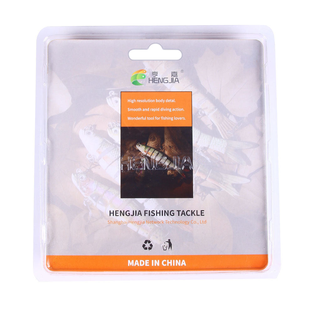 HENG JIA Multi-section Fish Lure - 3PCS PACK 13.7CM