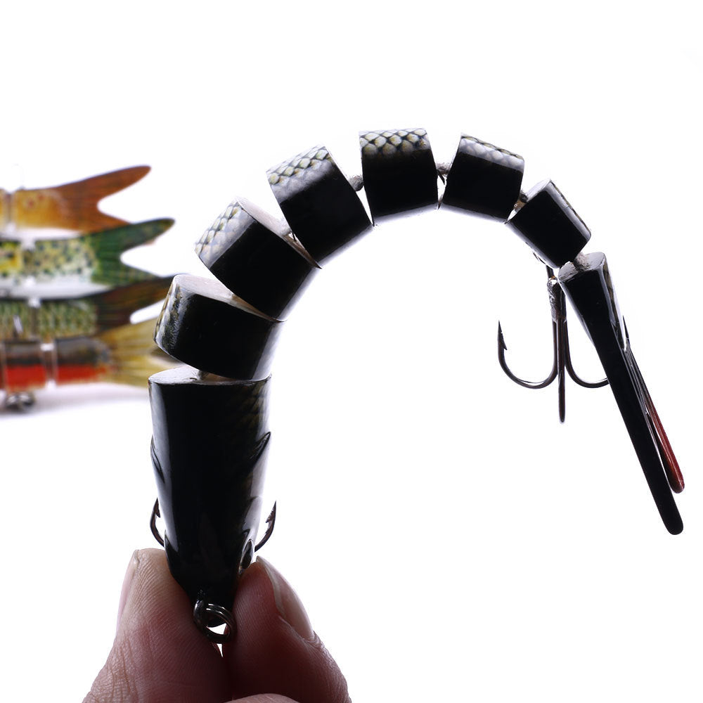 Leurre de pêche multi-sections HENG JIA - PACK DE 3 PIÈCES 13,7 CM 