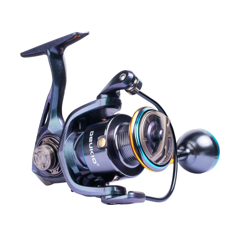 DEUKIO CSR Chameleon Metal Spinning Reel with 16KG Max Drag