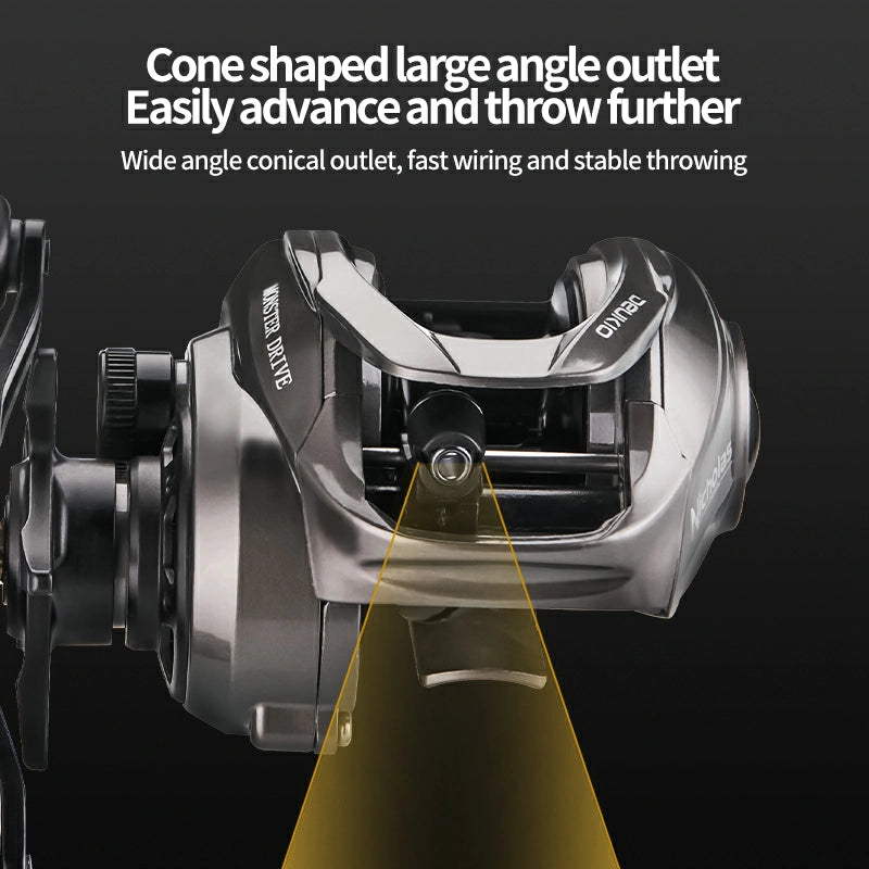 DEUKIO DC PRO Baitcasting Reel with Audible Casting Sound